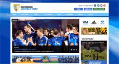 Desktop Screenshot of cahockey.org.ar