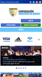 Mobile Screenshot of cahockey.org.ar