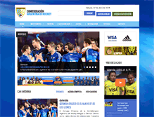 Tablet Screenshot of cahockey.org.ar